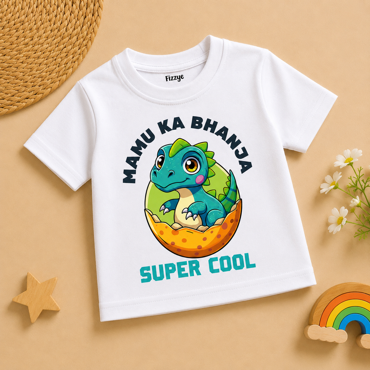 Mamu Ka Bhanja Super Cool - Kids Tshirt