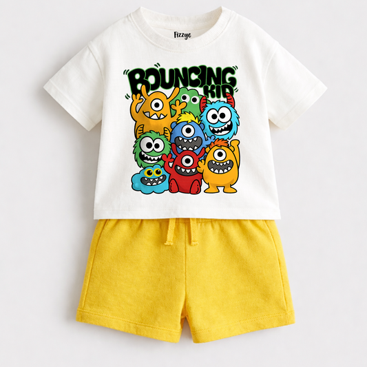 Bouncing Kid | Kids Co-ord Set