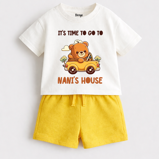 Time To Go To Nani's House | Co-ord Set