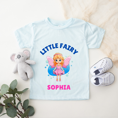 Little Fairy - Personalised Kids Tshirt
