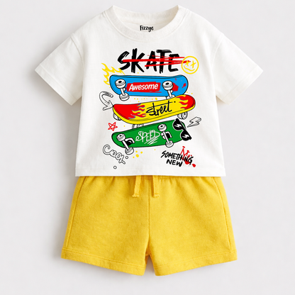 Awesone Skater| Kids Co-ord Set