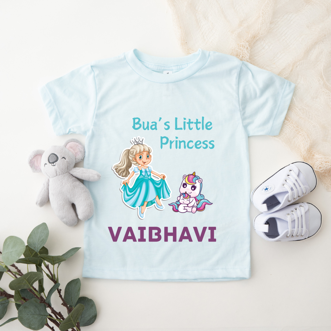 Bua's Little Princess - Custom Kids Tee