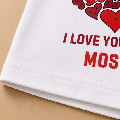Dada - Dadi I Love You The Most -Kids Tshirt