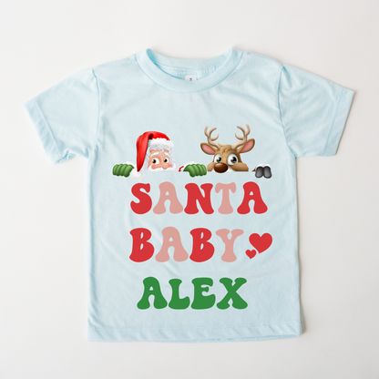 Santa Baby - Custom Kids Tee