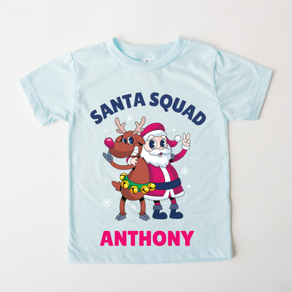 Santa Squad - Custom Kids Tee