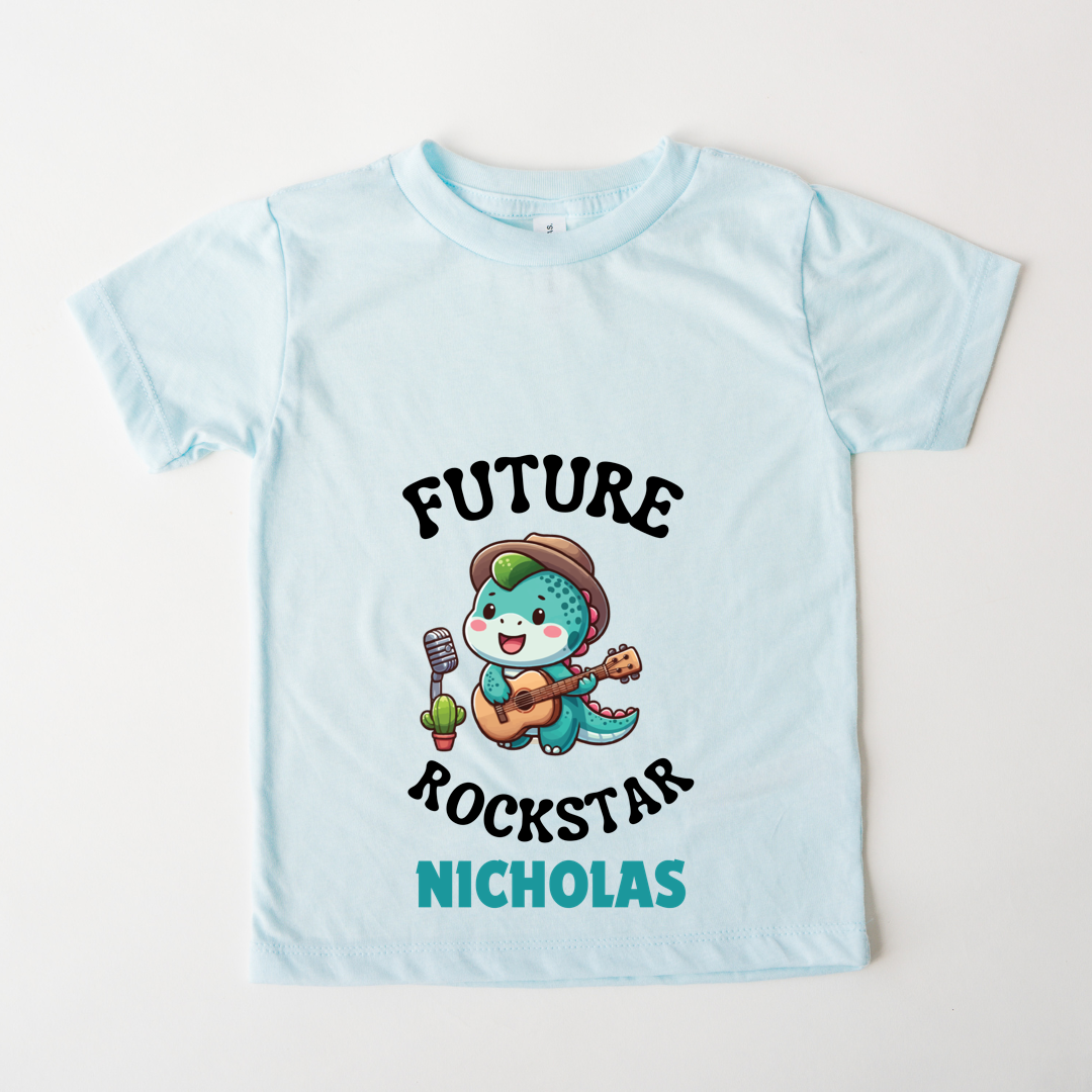 Future Rockstar - Custom Kids Tee