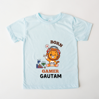 Born Gamer - Custom Kids Tee