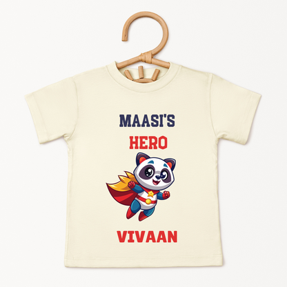 Maasi's Hero - Custom Kids Tshirt