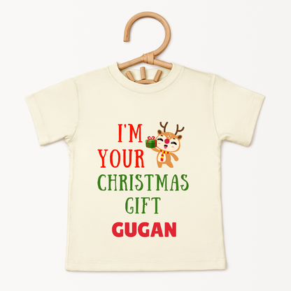 I'm Your Christmas Gift - Custom Kids Tshirt
