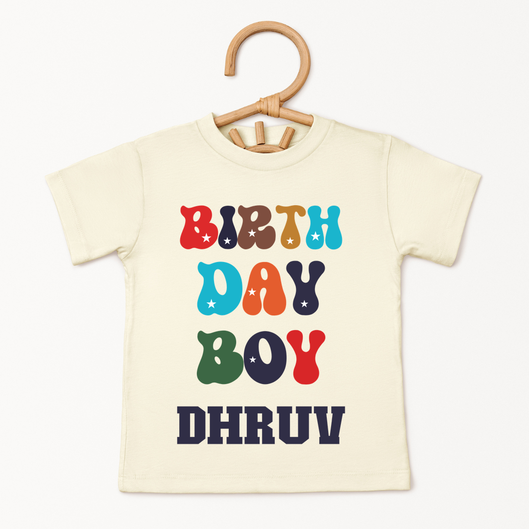Birthday Boy - Custom Kids Tee