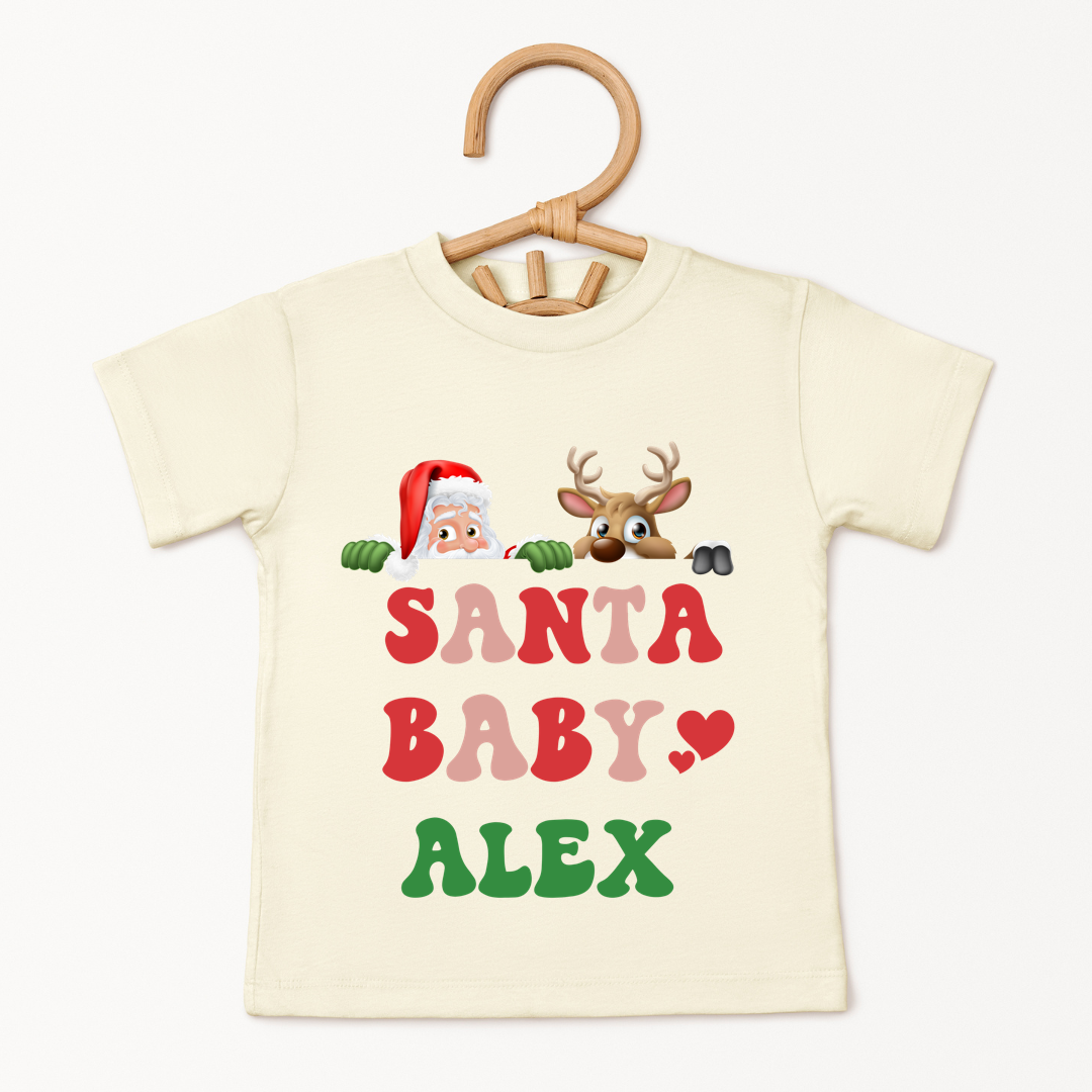 Santa Baby - Custom Kids Tee