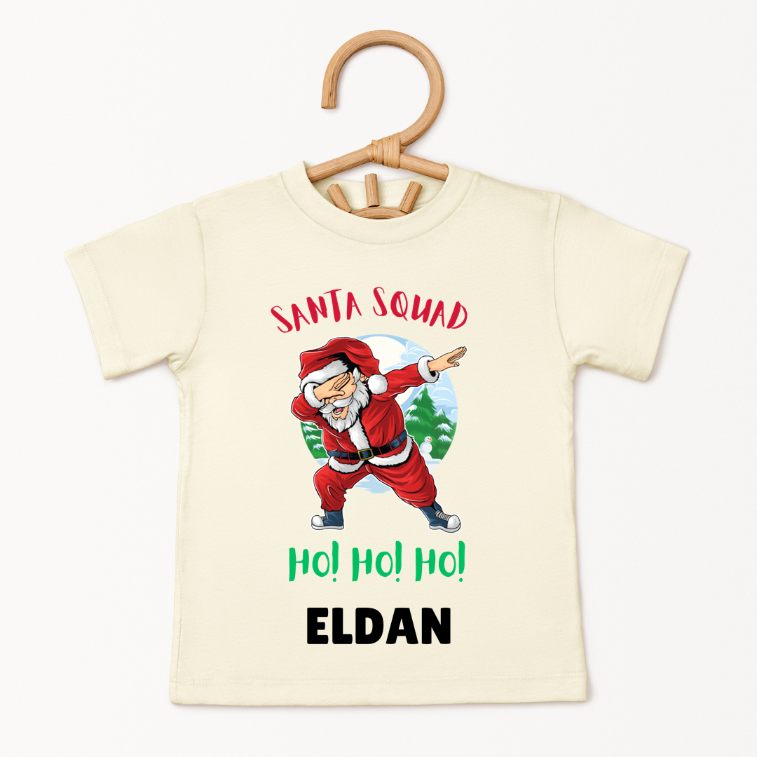 Santa Squad - Custom Kids Tee