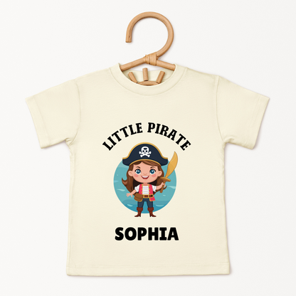 Little Child Pirate - Custom Kids Tee