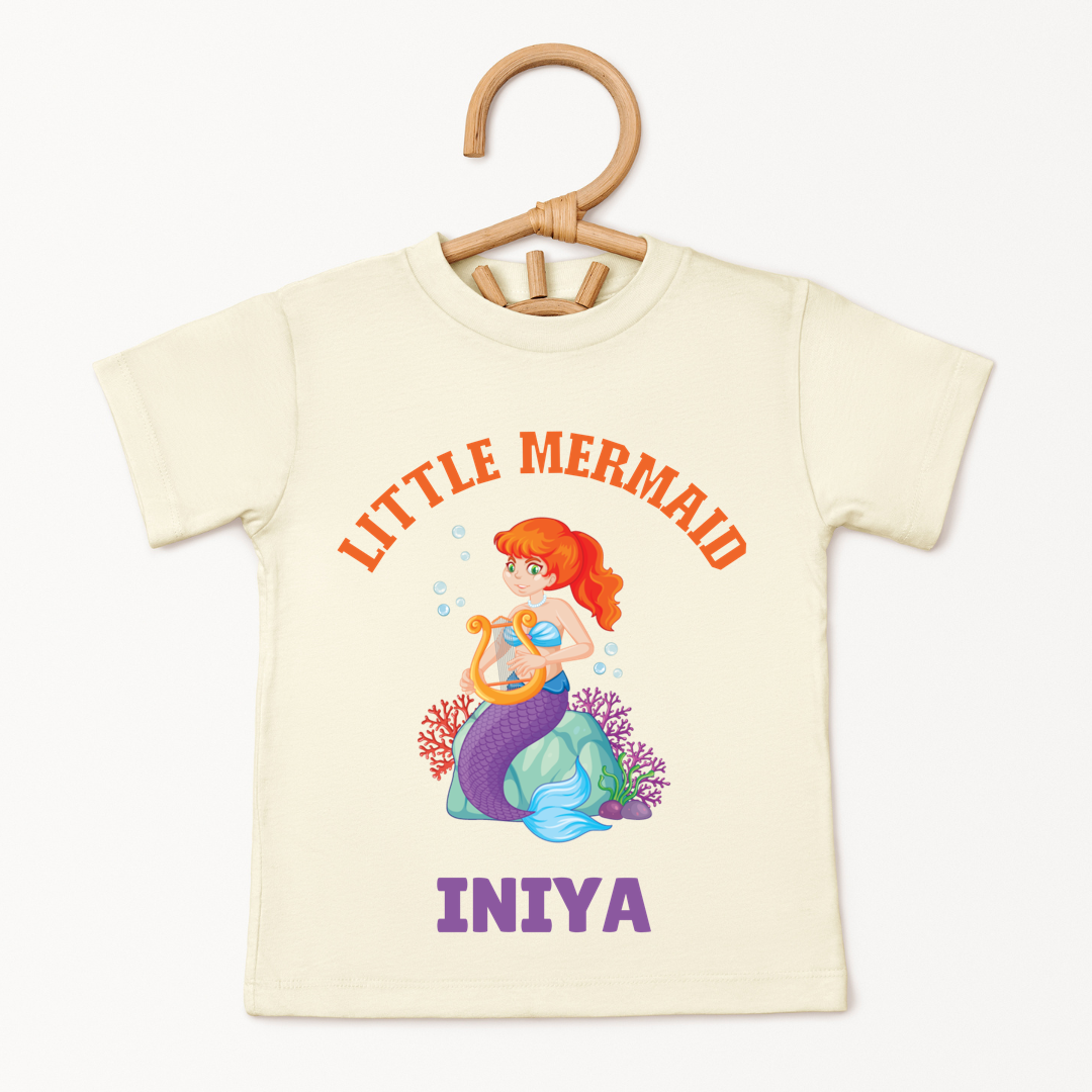 Little Mermaid - Custom Kids Tee