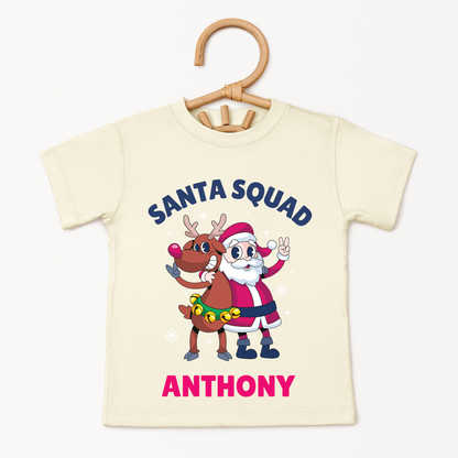 Santa Squad - Custom Kids Tee