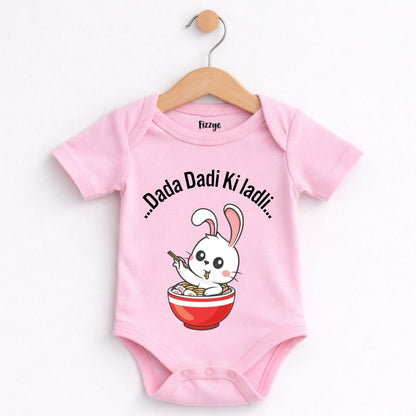Baby Girl Printed Romper Outfit | Soft Fabric Baby Wear