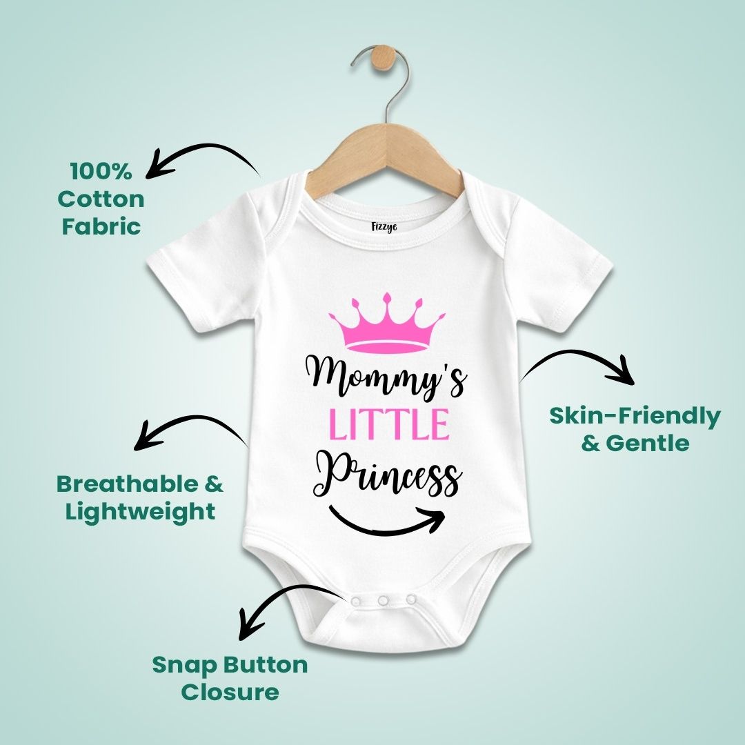 Cotton Newborn Girl Romper Soft Daily Wear | Baby Outfit