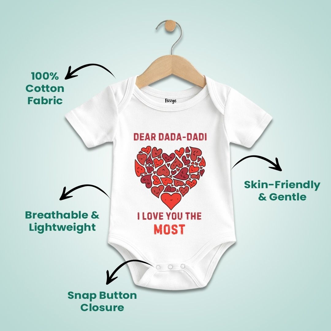Baby Romper for Newborn Boys and Girls Soft Cotton Wear