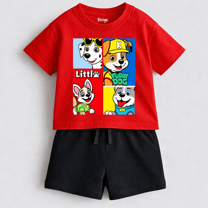 Kids Skater Co-Ord Set India | Boys Printed Outfit Sets