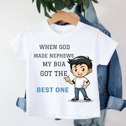 Bua Nephew Children Printed Design | Kids T Shirts Online