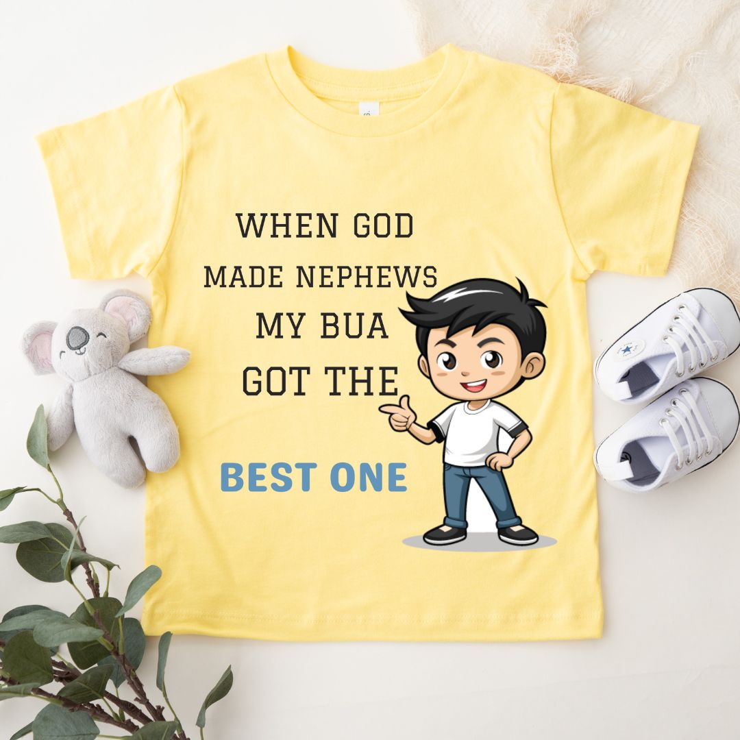 Bua Nephew Children Printed Design | Kids T Shirts Online