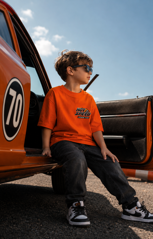 Hot Speed - Kids Tshirt