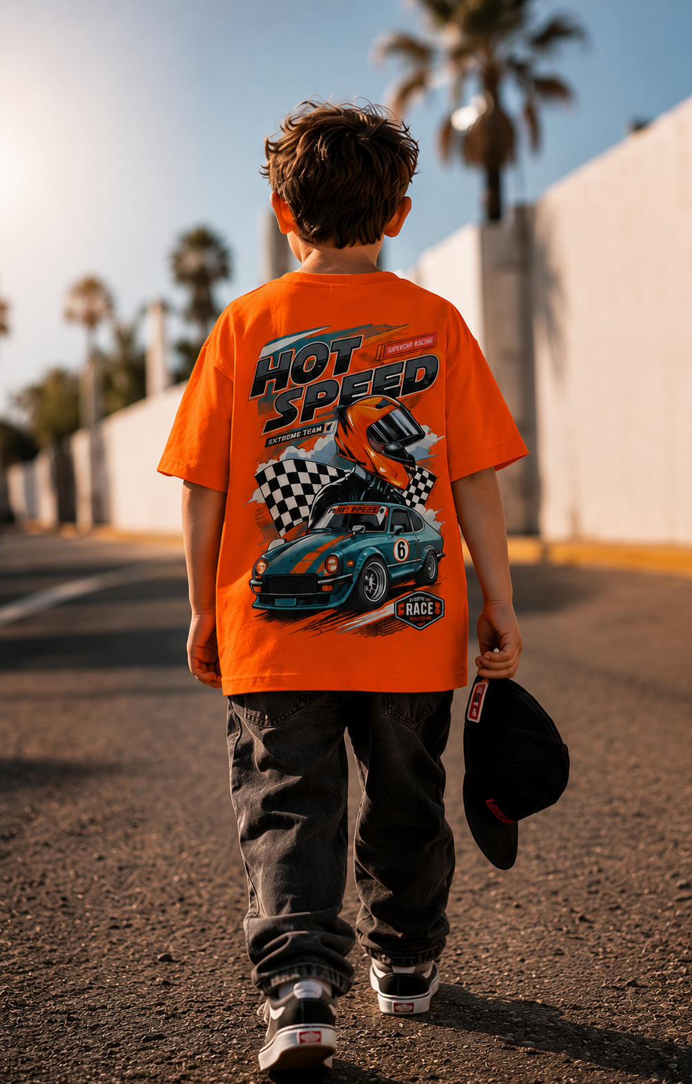 Hot Speed - Kids Tshirt