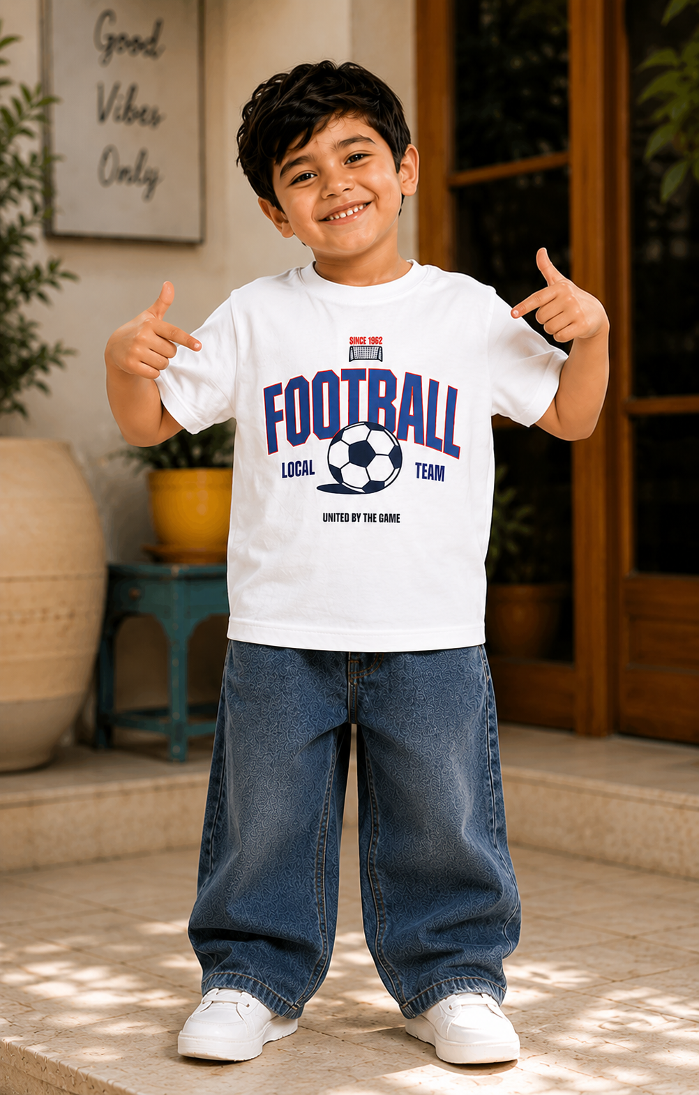 Local Footballer - Kids Tshirt