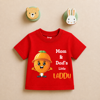 Mom & Dad's Little Laddoo - Kids Tee