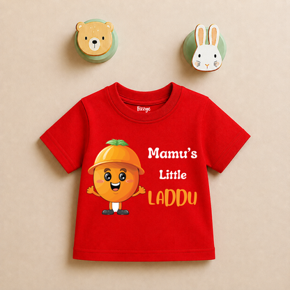 Mamu's Little Laddoo - Kids Tshirt
