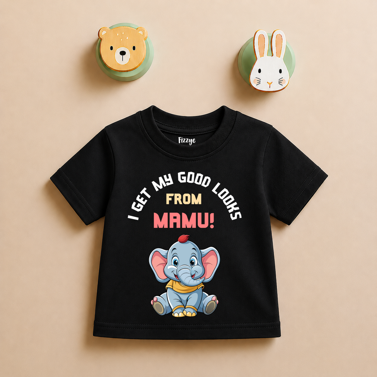 I Get My Good Looks From Mamu - Kids Tshirt