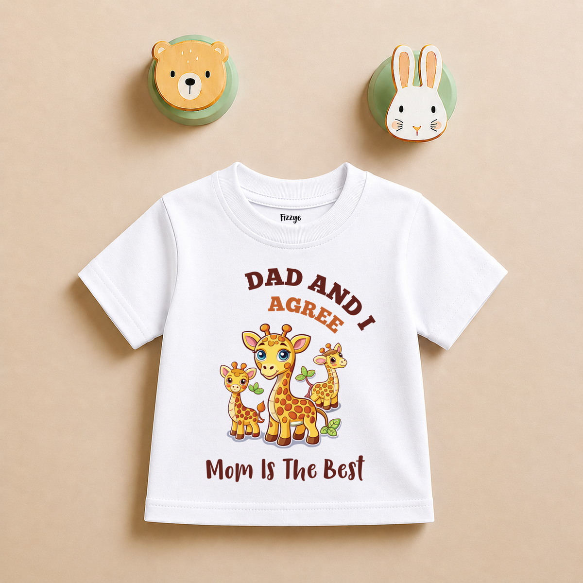 Dad & I Agree Mom Is The Best - Kids Tee