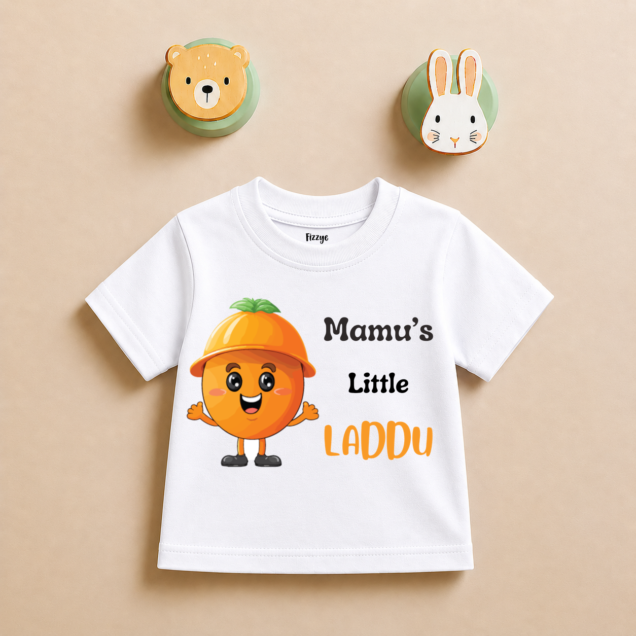 Mamu's Little Laddoo - Kids Tshirt