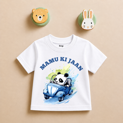 Mamu Ki Jaan - Panda Kids Tshirt