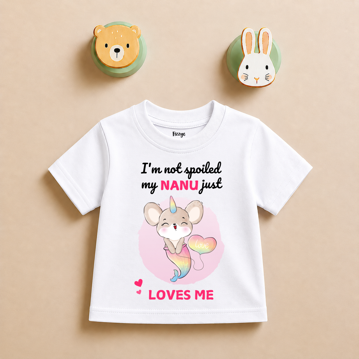 I'm Not Spoiled My Nanu Loves Me - Kids Tee