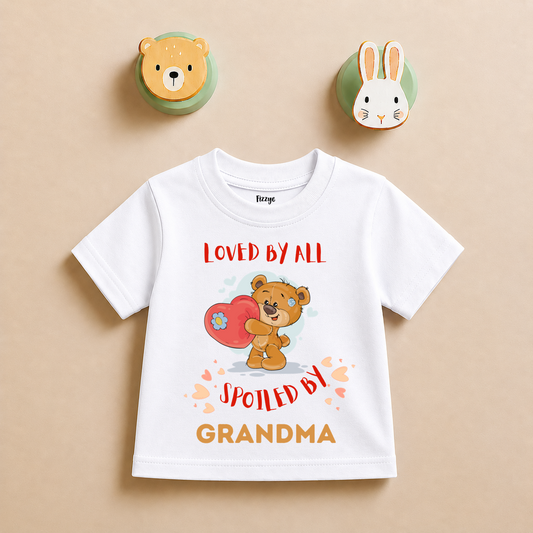 Loved By All Spoiled By Grandma - Kids Tee