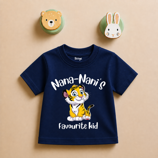 Nana - Nani's Favourite Kid - Kids Tee