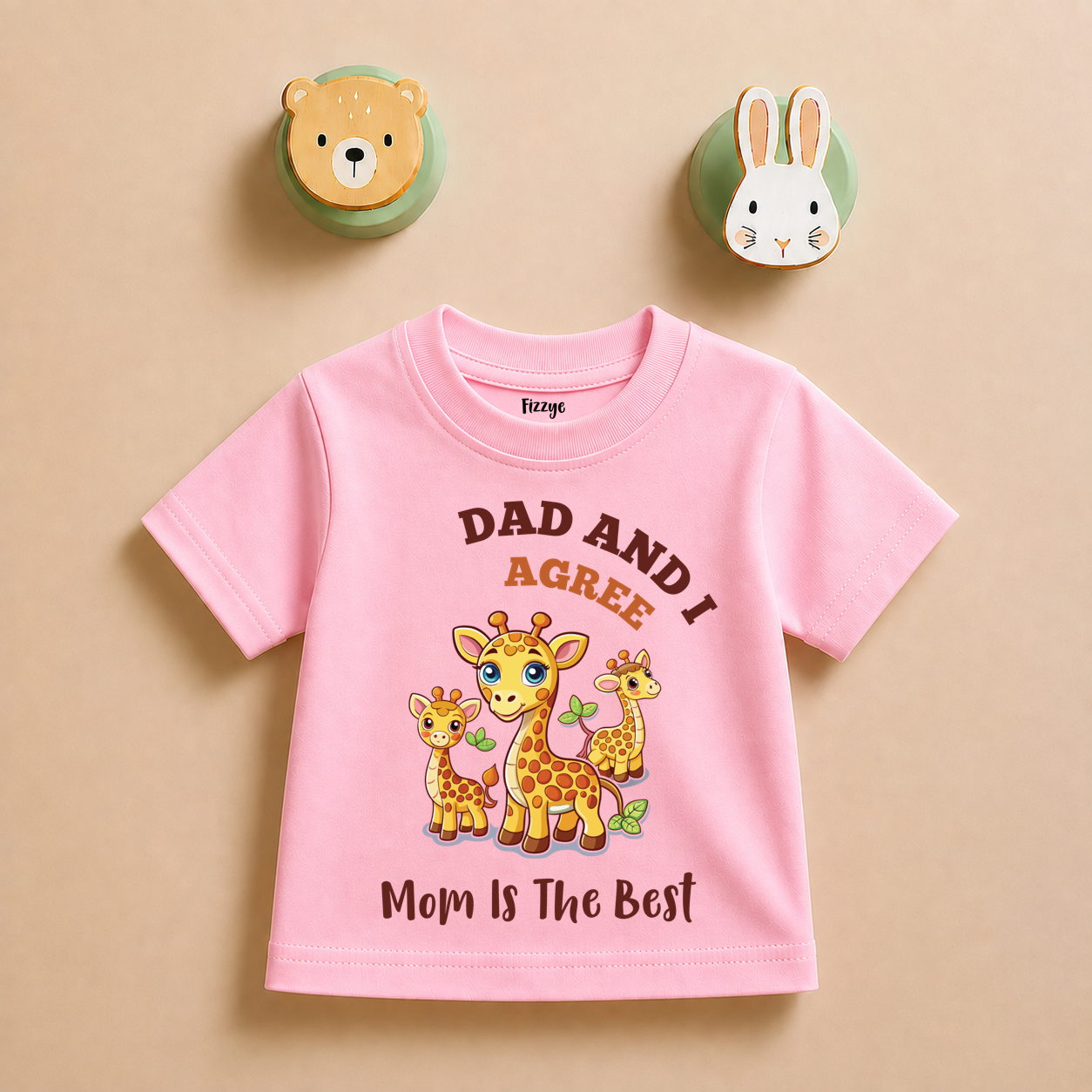 Dad & I Agree Mom Is The Best - Kids Tee