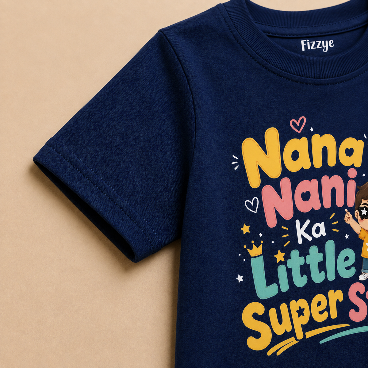 Nana Nani Ka Little Superstar - Kids Tee