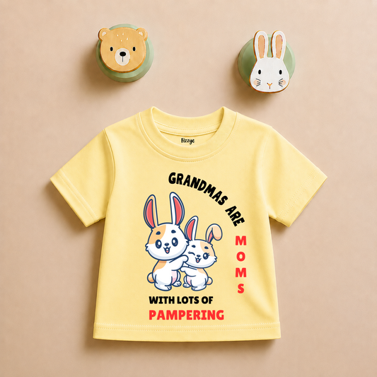 Grandma's Are Moms With Lot Of Pampering - Kids Tee