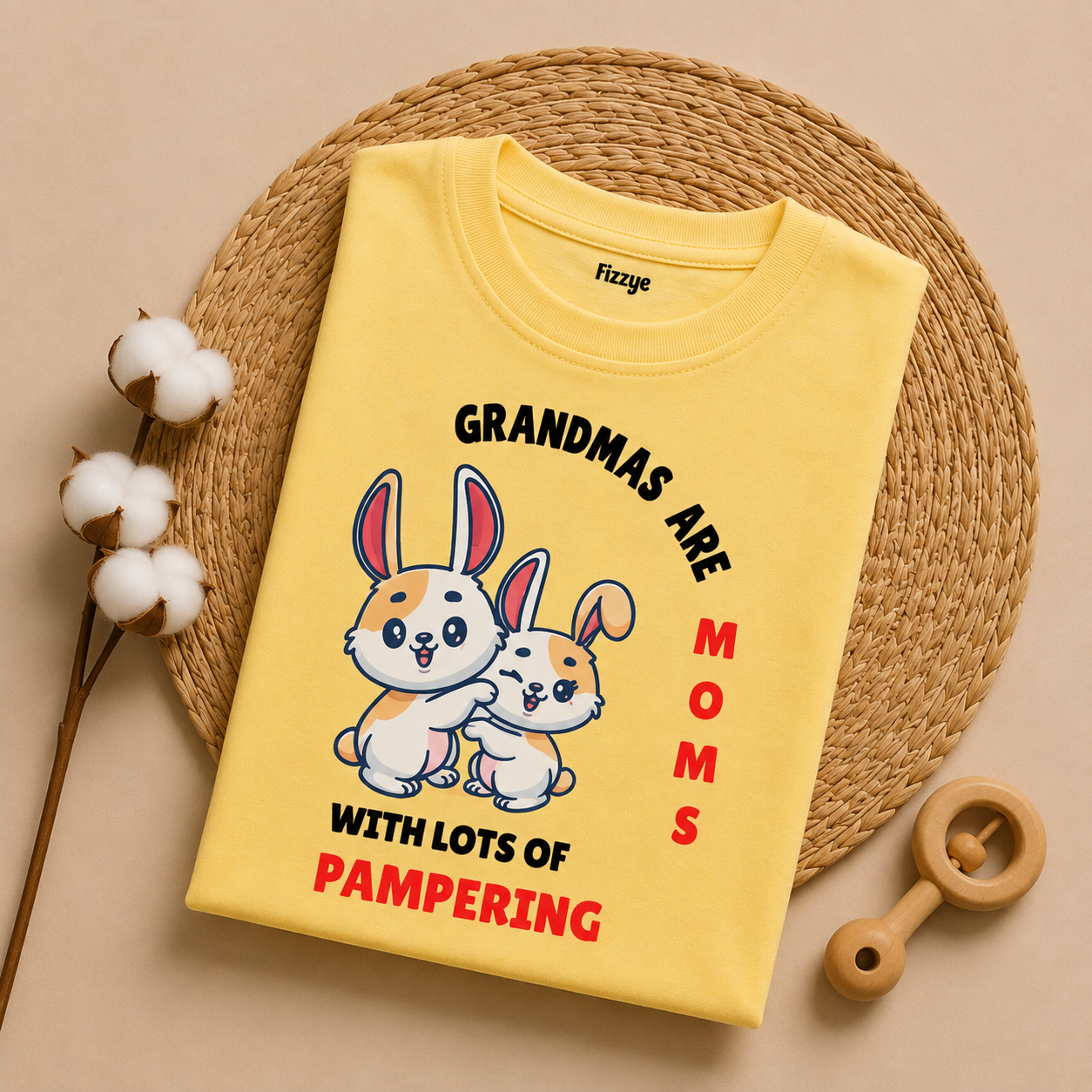 Grandma's Are Moms With Lot Of Pampering - Kids Tee