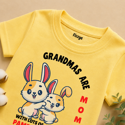 Grandma's Are Moms With Lot Of Pampering - Kids Tee