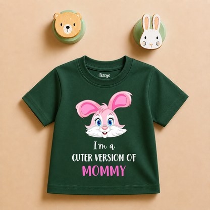Cuter Version Of Mommy - Kids Tshirt