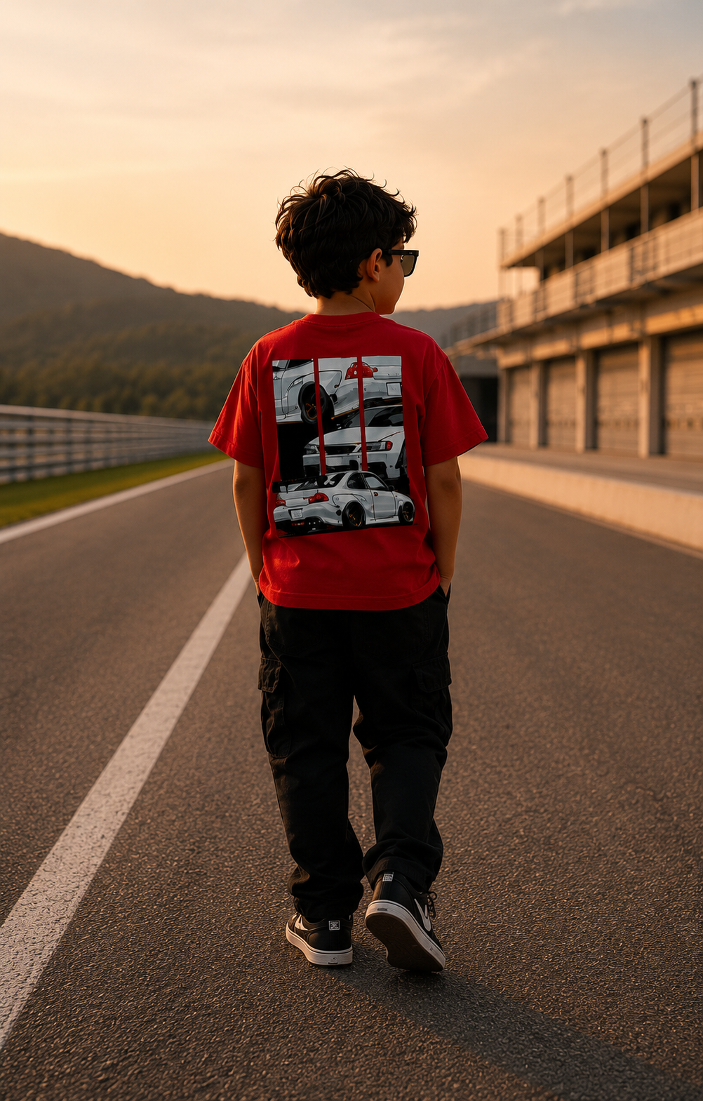 Redline Racer Tee - Kids Tshirt