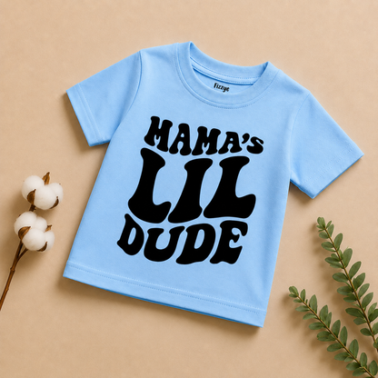 Mama"s Lil Dude - Kids Tee