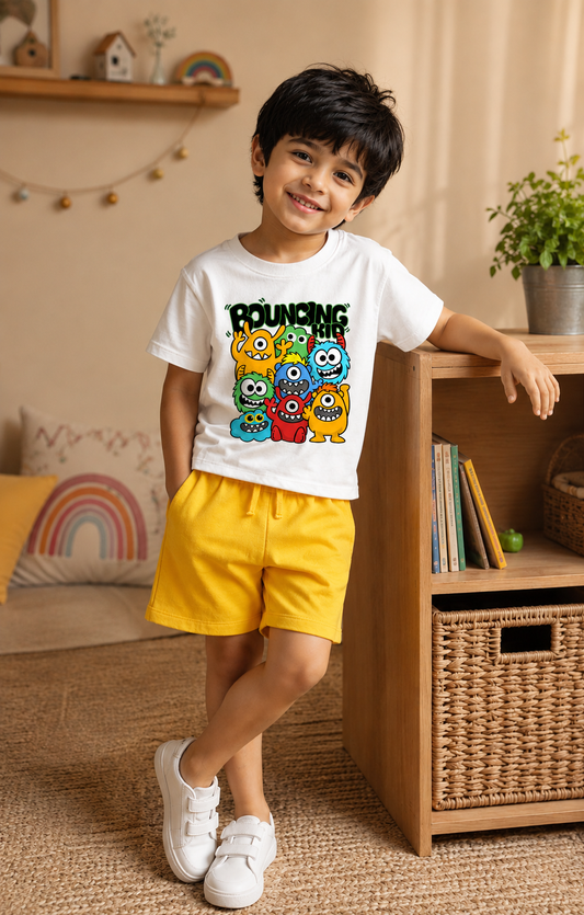 Bouncing Kid | Kids Co-ord Set
