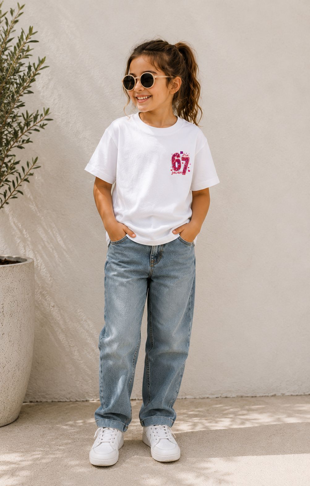 Glitter Love Tee - Kids Tshirt