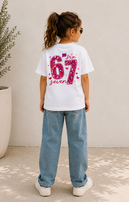 Glitter Love Tee - Kids Tshirt