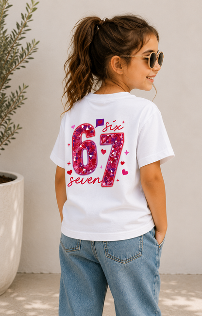 Glitter Love Tee - Kids Tshirt