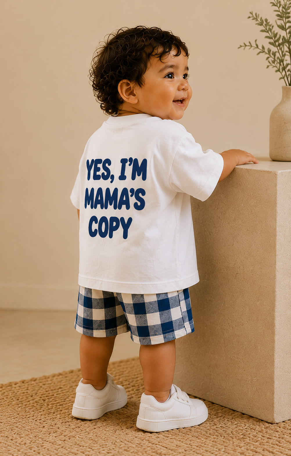 Yes I'm Mama's Copy - Kids Tshirt